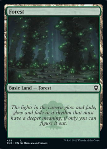 Forest (468) [Commander Legends: Battle for Baldur's Gate]