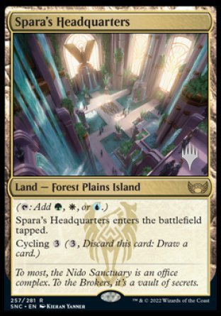 Spara's Headquarters (Promo Pack) [Streets of New Capenna Promos]