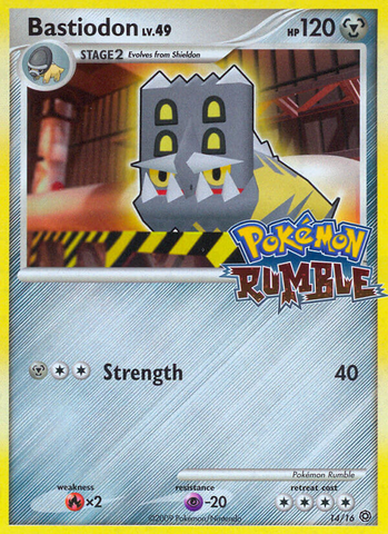 Bastiodon (14/16) [Pokémon Rumble]