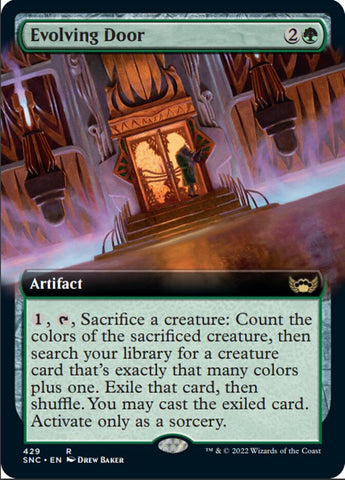 Evolving Door (Extended Art) [Streets of New Capenna]