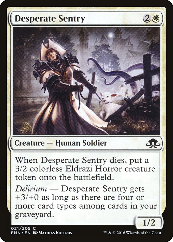 Desperate Sentry [Eldritch Moon] | GameZilla