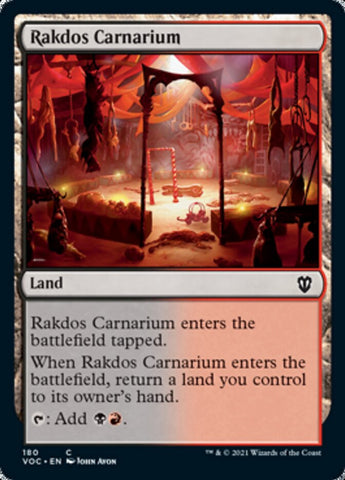 Rakdos Carnarium [Innistrad: Crimson Vow Commander]