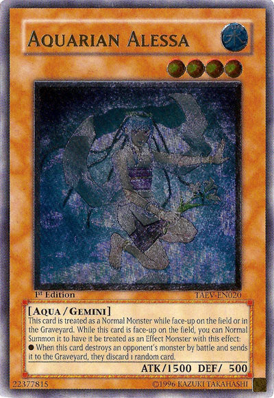 Aquarian Alessa (UTR) [TAEV-EN020] Ultimate Rare