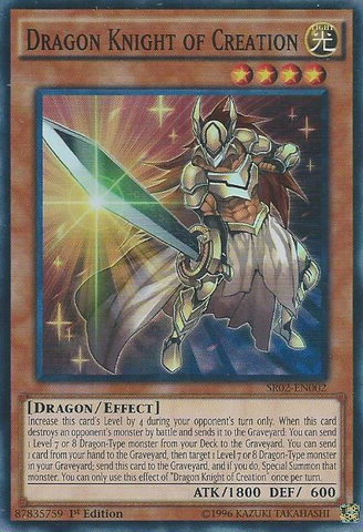 Dragon Knight of Creation [SR02-EN002] Super Rare
