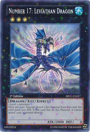 Number 17: Leviathan Dragon [BP01-EN027] Starfoil Rare