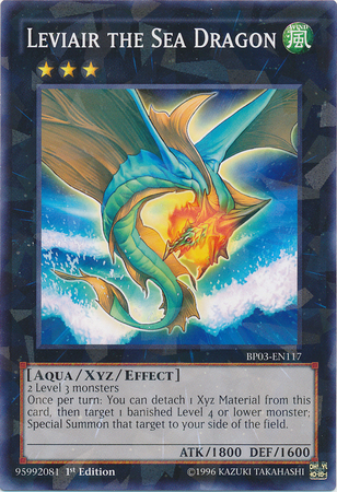 Leviair the Sea Dragon (Shatterfoil) [BP03-EN117] Rare