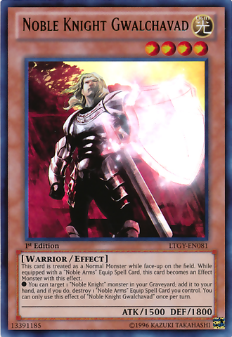 Noble Knight Gwalchavad [LTGY-EN081] Ultra Rare