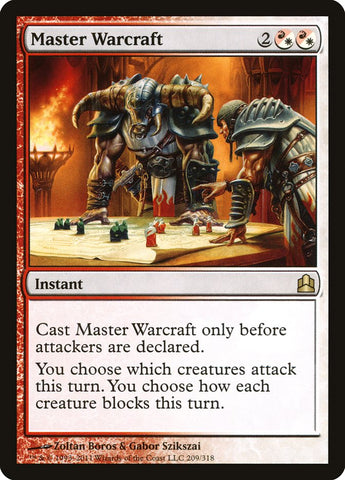 Master Warcraft [Commander 2011]