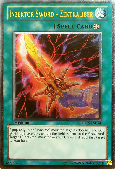 Inzektor Sword - Zektkaliber (UTR) [ORCS-EN054] Ultimate Rare