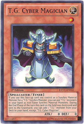 T.G. Cyber Magician [EXVC-EN016] Super Rare