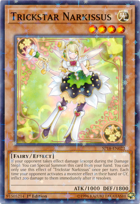 Trickstar Narkissus (Starfoil) [SP18-EN023] Starfoil Rare