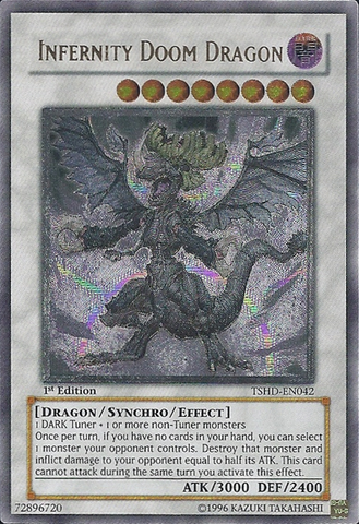 Infernity Doom Dragon (UTR) [TSHD-EN042] Ultimate Rare