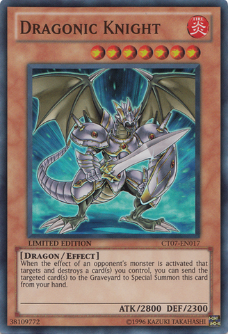 Dragonic Knight [CT07-EN017] Super Rare