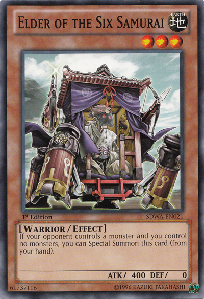 Elder of the Six Samurai [SDWA-EN021] Common