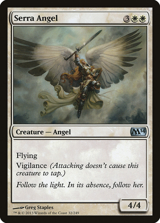 Serra Angel [Magic 2014] | GameZilla