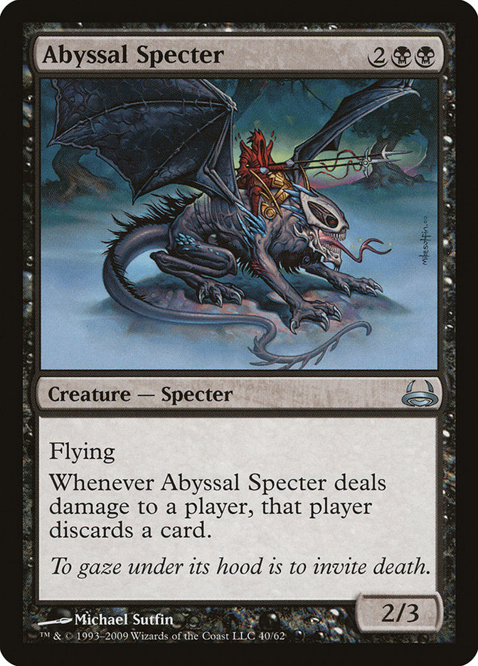 Abyssal Specter [Duel Decks: Divine vs. Demonic] | GameZilla