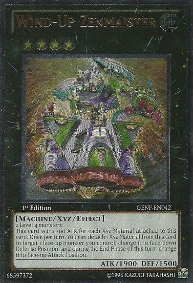 Wind-Up Zenmaister (UTR) [GENF-EN042] Ultimate Rare