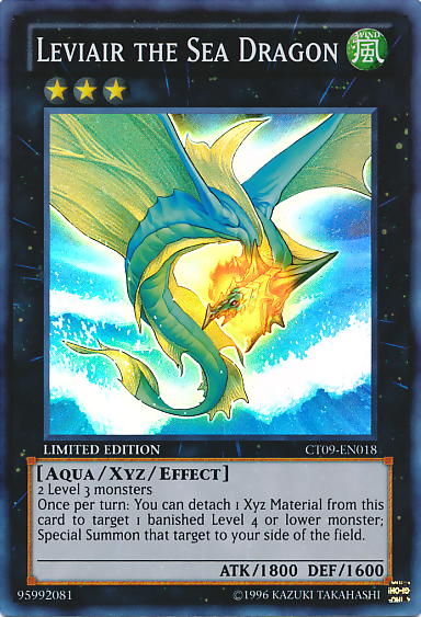 Leviair the Sea Dragon [CT09-EN018] Super Rare