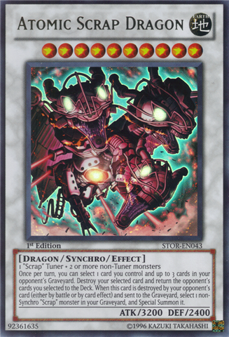 Atomic Scrap Dragon [STOR-EN043] Ultra Rare