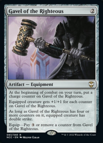 Gavel of the Righteous [Streets of New Capenna Commander]