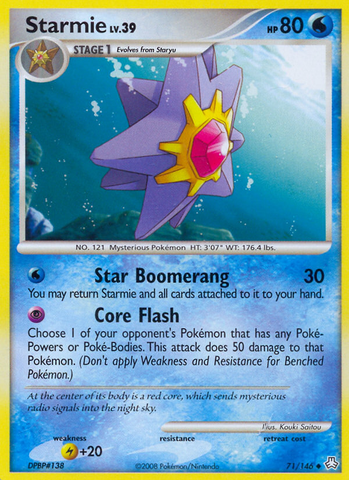 Starmie (71/146) [Diamond & Pearl: Legends Awakened]