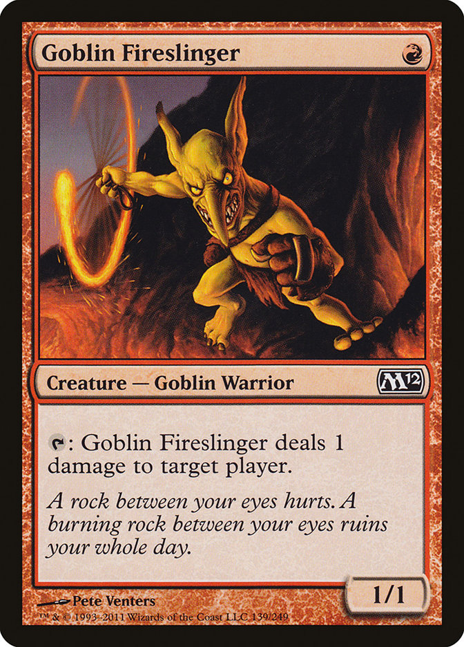 Goblin Fireslinger [Magic 2012] | GameZilla
