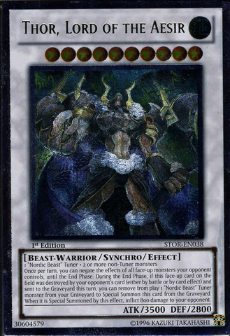 Thor, Lord of the Aesir (UTR) [STOR-EN038] Ultimate Rare