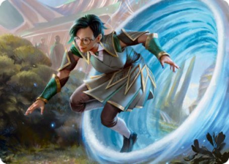 MTG Art Series x5 Grand Master of Flowers,Isshin Two Heavens as One,Blade  Blizza – St. John's Institute (Hua Ming)