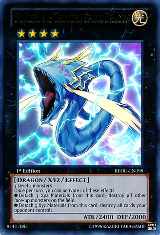 Number 91: Thunder Spark Dragon [REDU-EN098] Ultra Rare
