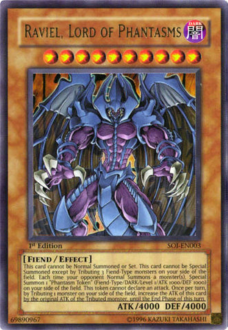 Raviel, Lord of Phantasms [SOI-EN003] Ultra Rare