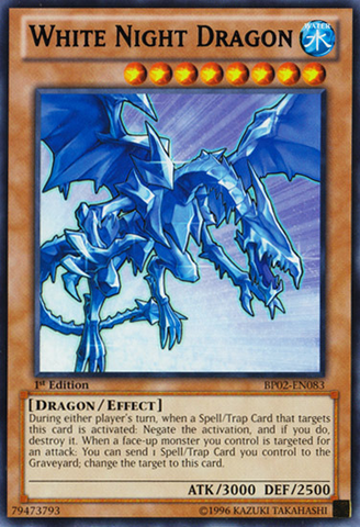 White Night Dragon [BP02-EN083] Rare