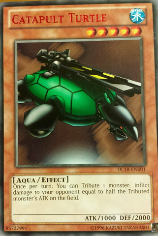 Catapult Turtle (Red) [DL18-EN001] Rare