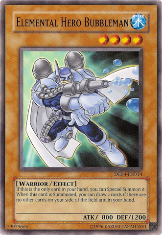 Elemental Hero Bubbleman [DR04-EN014] Common
