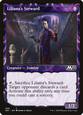 Liliana's Steward (Showcase) [Core Set 2021]