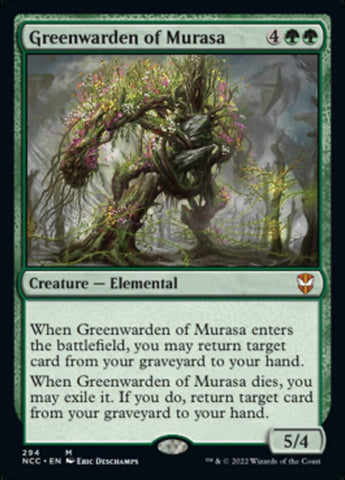 Greenwarden of Murasa [Streets of New Capenna Commander]