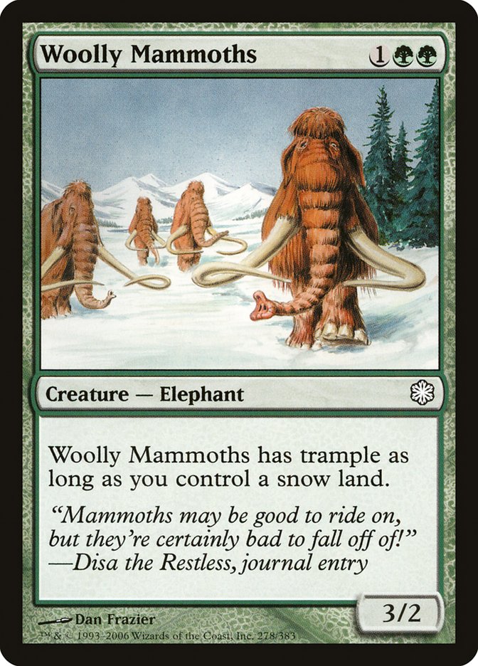 Woolly Mammoths [Coldsnap Theme Decks] | GameZilla