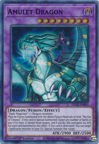 Amulet Dragon (Purple) [DLCS-EN005] Ultra Rare