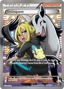 Delinquent (98b/122) (Full Art) (Alternate Art Promo) [XY: BREAKpoint]