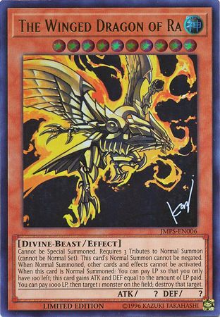 The Winged Dragon of Ra (JMPS-EN006) [JMPS-EN006] Ultra Rare