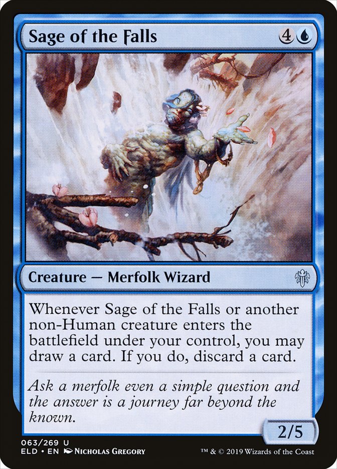 Sage of the Falls [Throne of Eldraine] | GameZilla