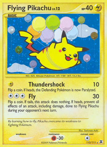 Flying Pikachu (113/111) [Platinum: Rising Rivals]