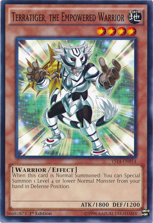 Terratiger, the Empowered Warrior [YS14-EN014] Common