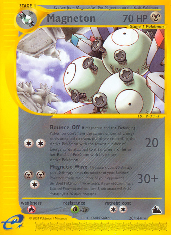 Magneton (20/144) [Skyridge]