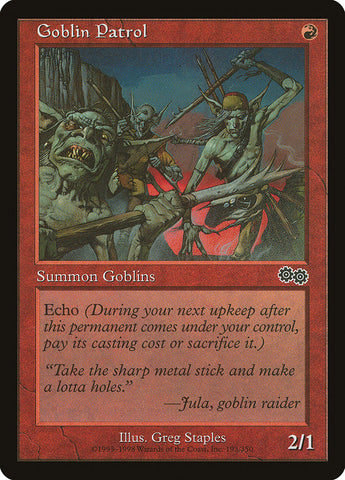 Goblin Patrol [Urza's Saga]