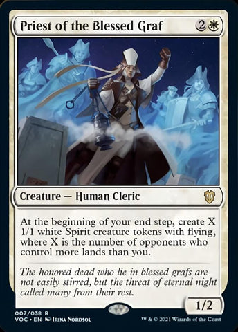 Priest of the Blessed Graf [Innistrad: Crimson Vow Commander]