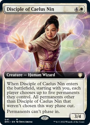 Disciple of Caelus Nin (Extended Art) [The Brothers' War Commander]