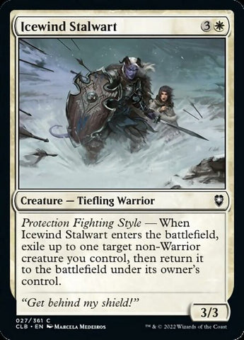 Icewind Stalwart [Commander Legends: Battle for Baldur's Gate]