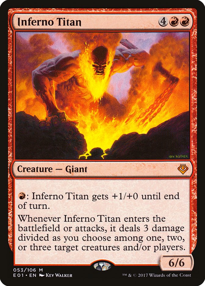 Inferno Titan [Archenemy: Nicol Bolas] | GameZilla