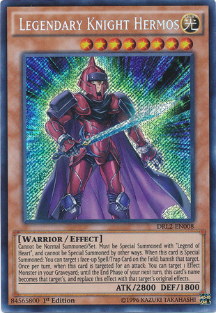Legendary Knight Hermos [DRL2-EN008] Secret Rare