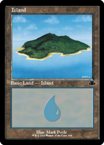 Island (404) (Retro) [Dominaria Remastered]